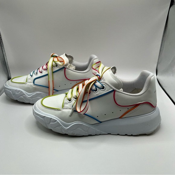 Alexander McQueen Court Trainer 'White Multi' - Picture 7 of 9